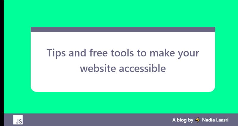 Tips and free tools to make your website accessible
